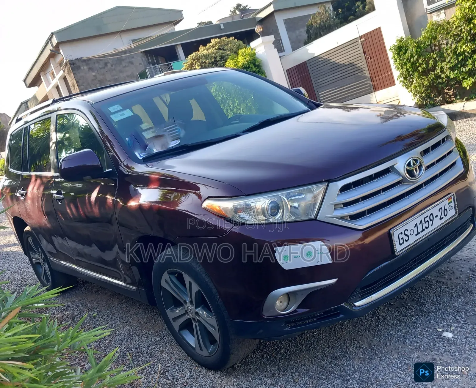 Toyota Highlander 2010 Red