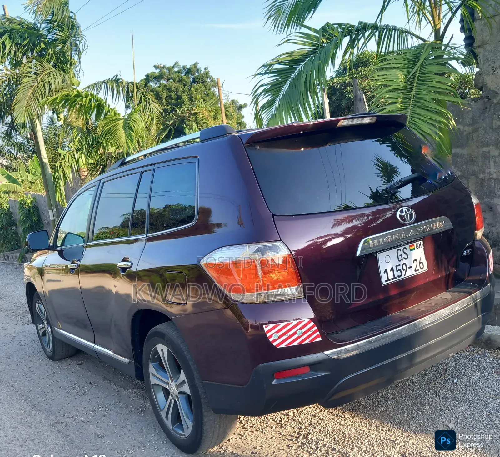 Toyota Highlander 2010 Red