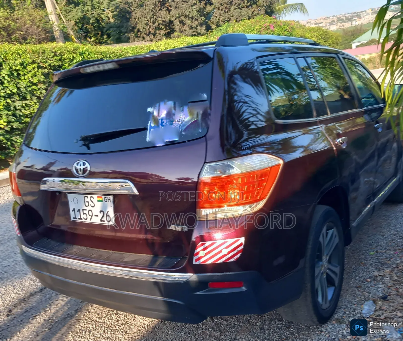 Toyota Highlander 2010 Red