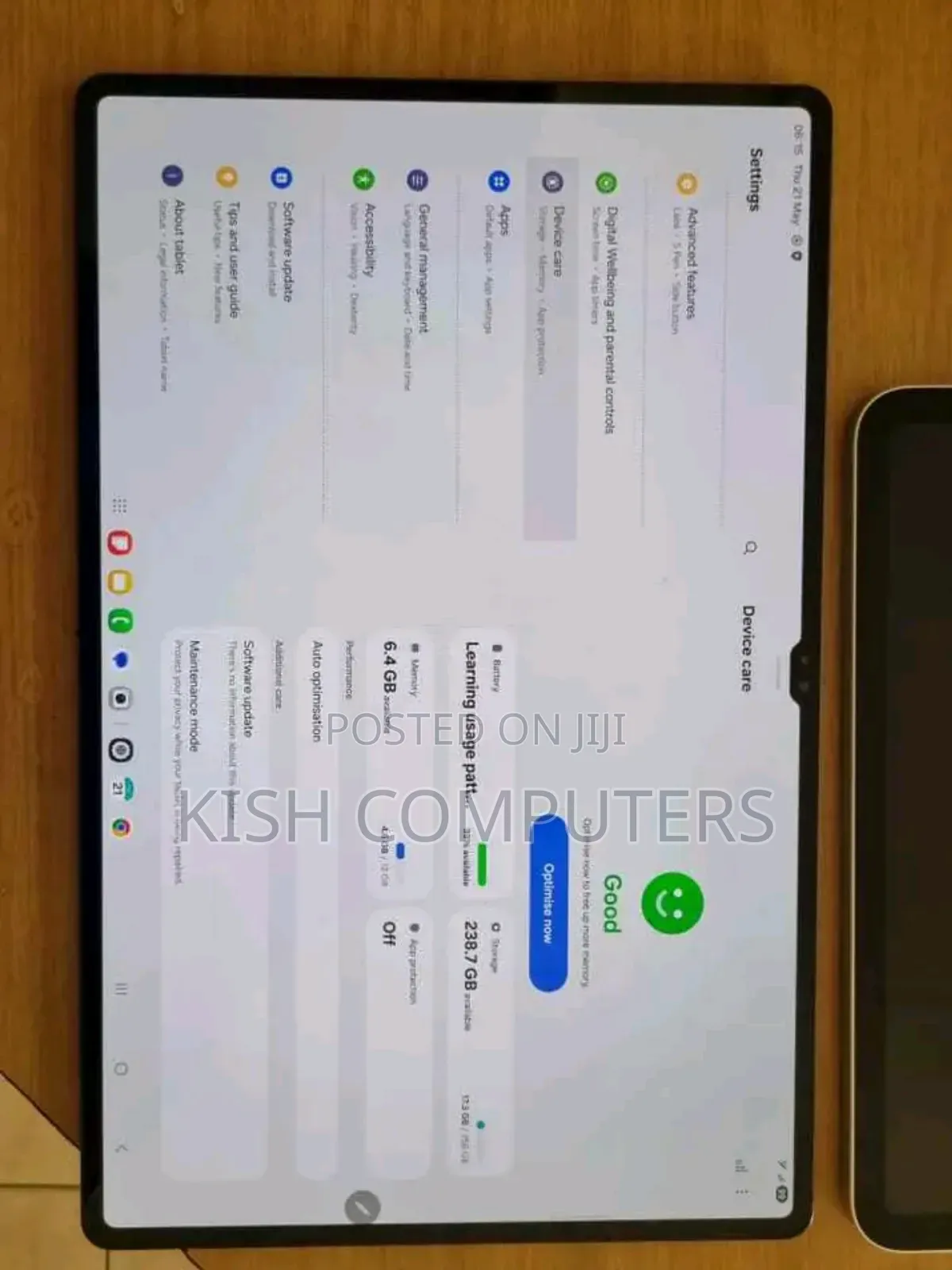 New Samsung Galaxy Tab S8 Ultra 256 GB Black