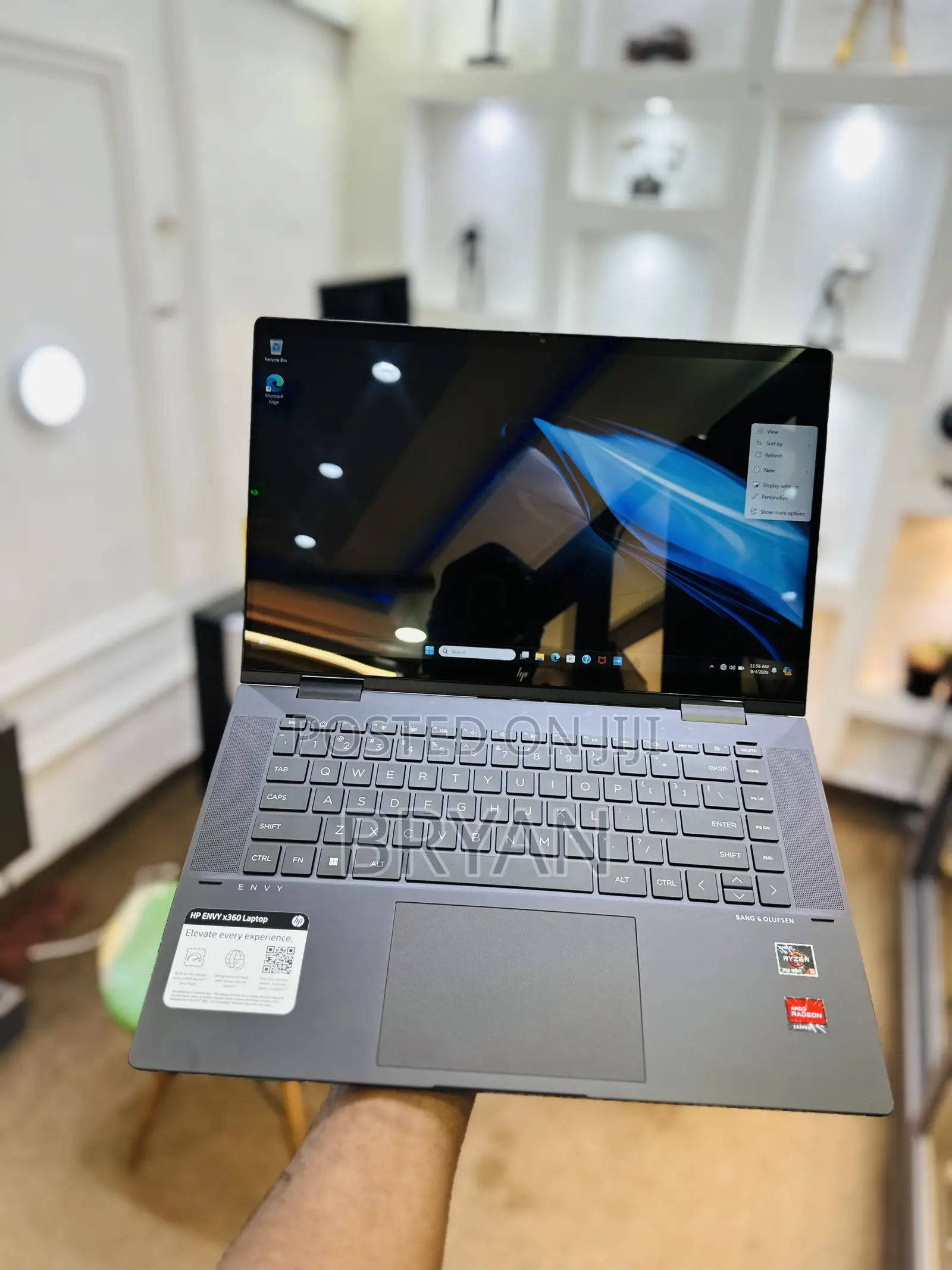Laptop HP Envy x360 Convertible 15 es2xx 16GB AMD Ryzen 5 SSD 512GB