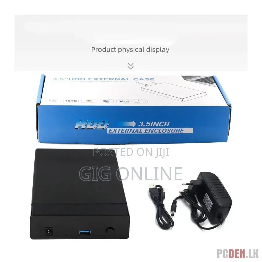3.5" HDD USB External Enclosure
