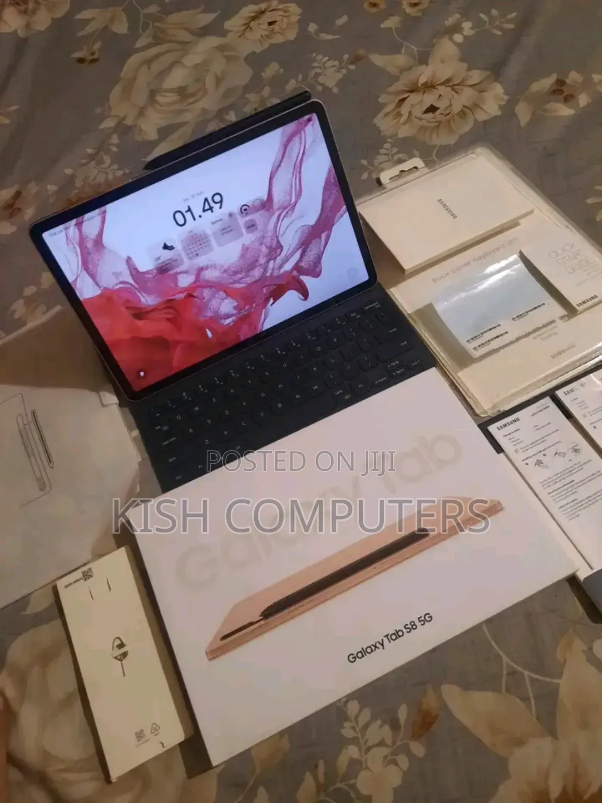 New Samsung Galaxy Tab S8 256 GB Gray