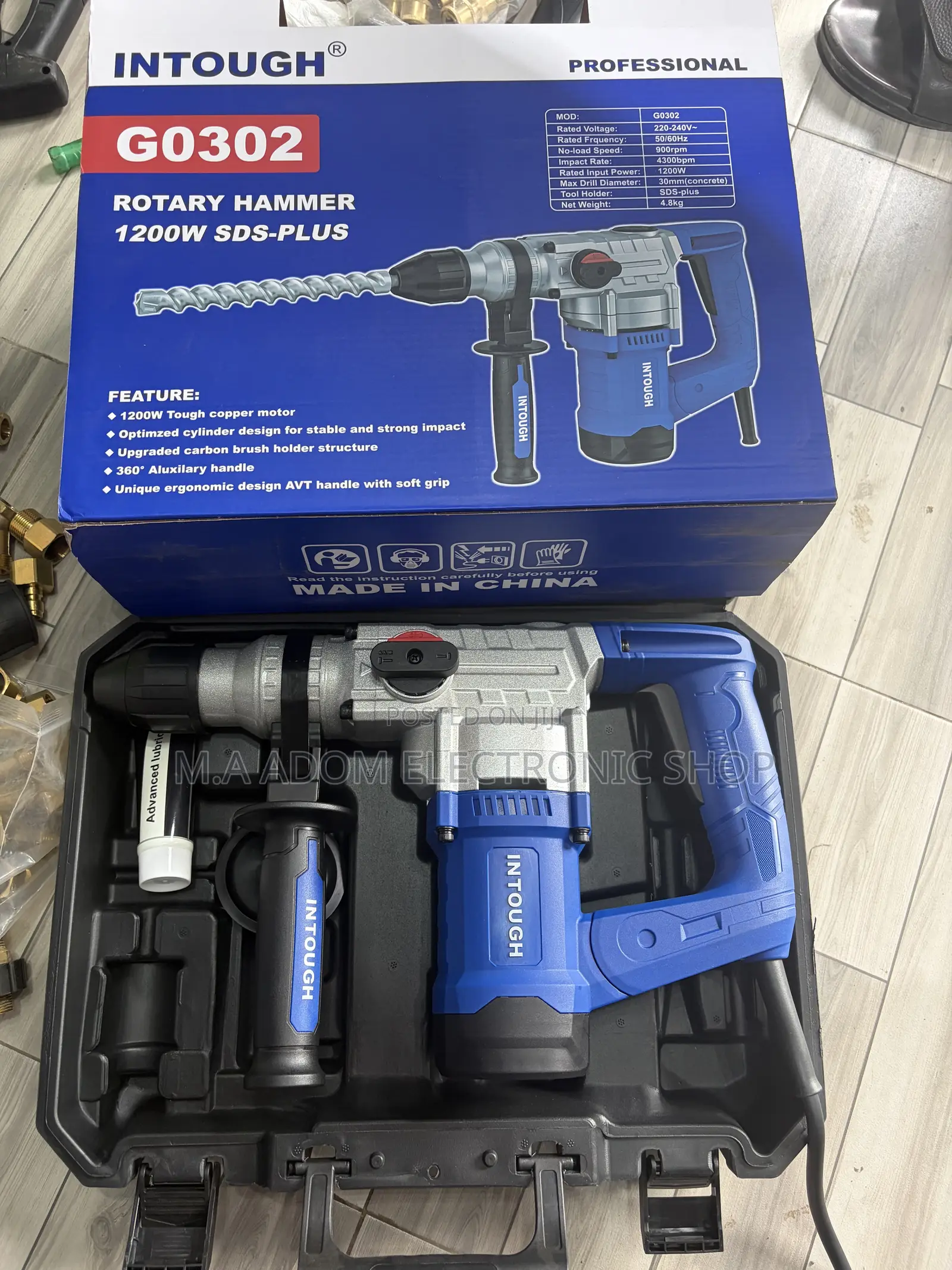 Rotary 1200watts Intough Hammer