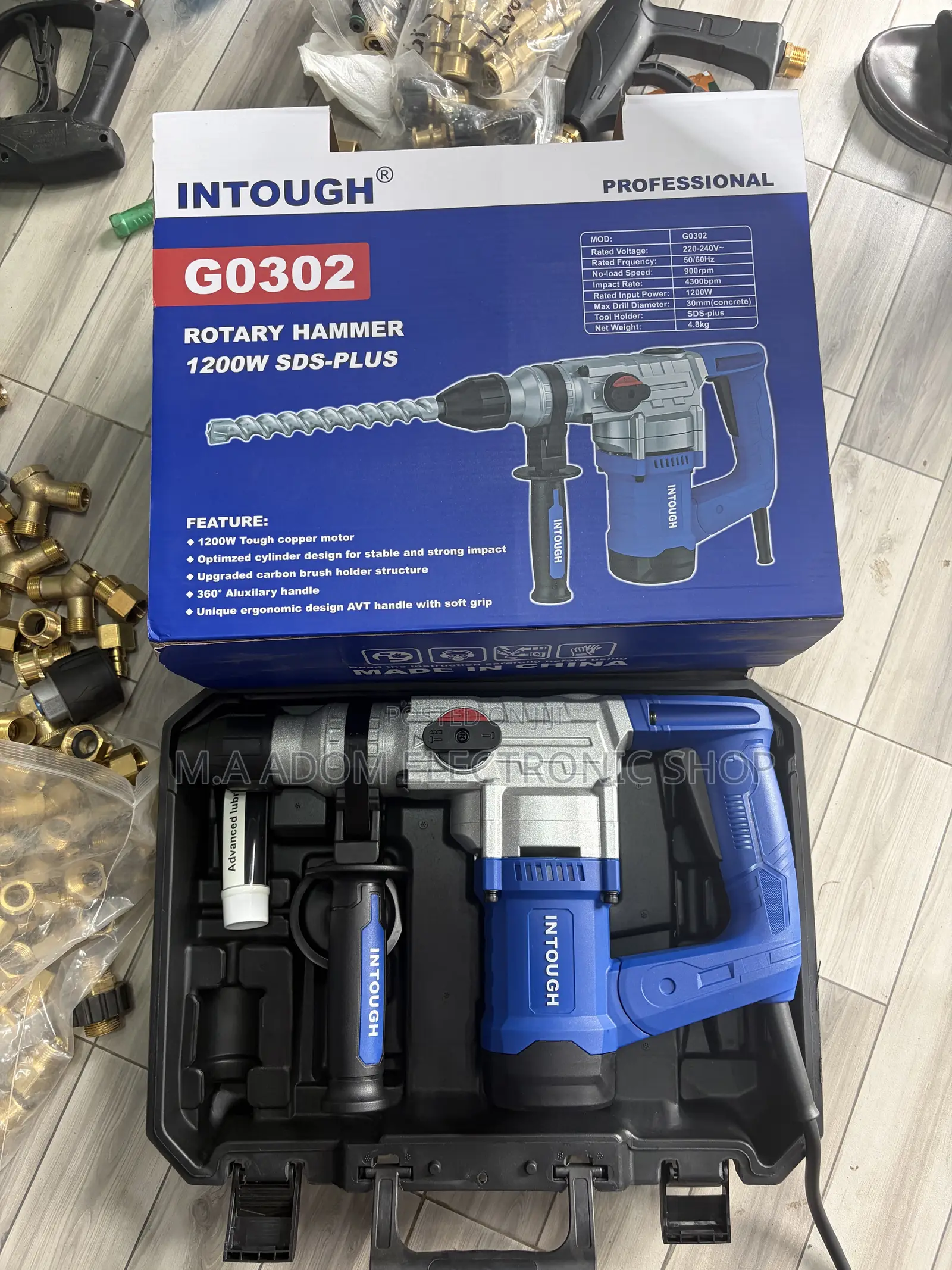 Rotary 1200watts Intough Hammer