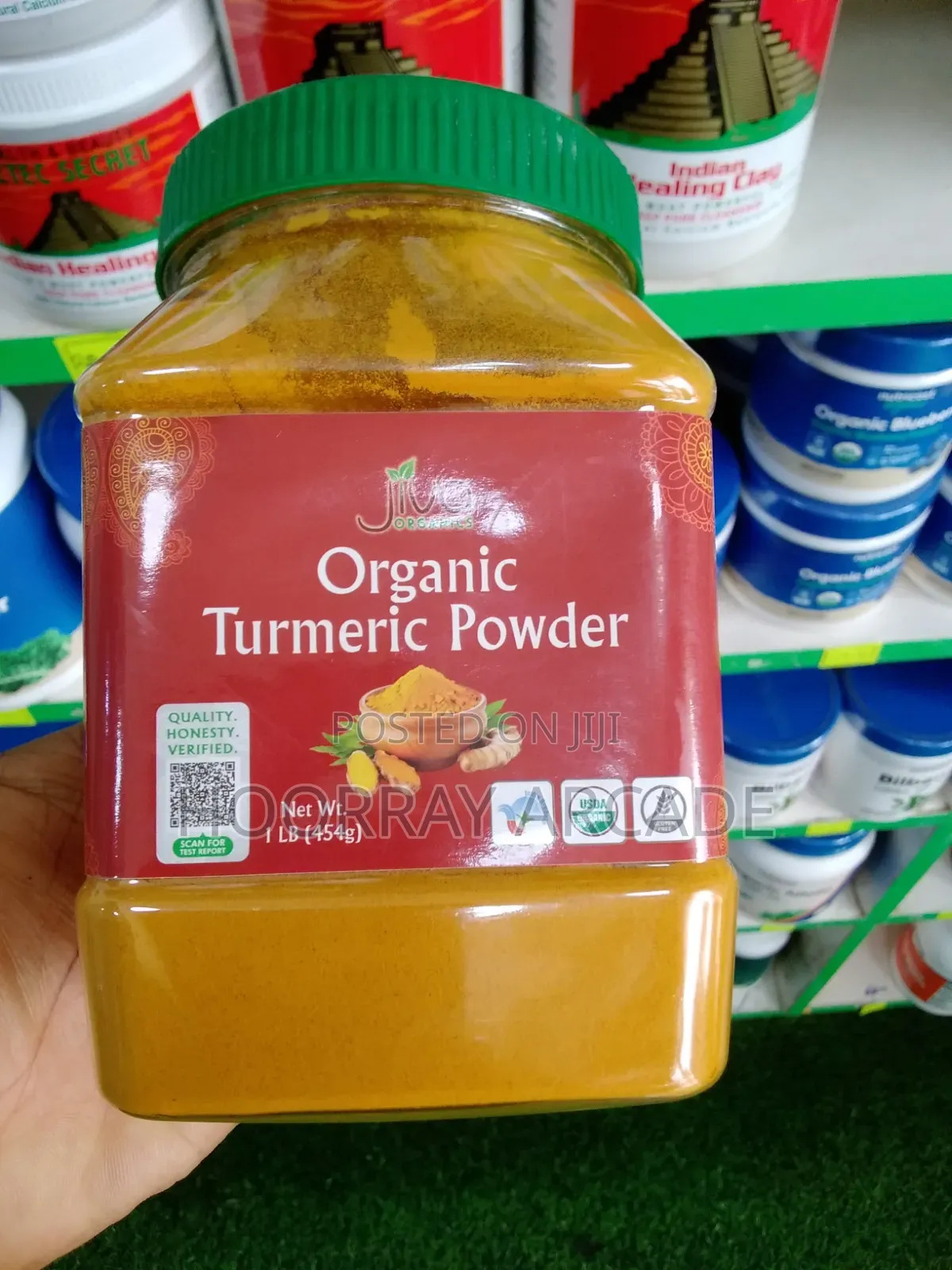 Organic Turmeric Powder 454g