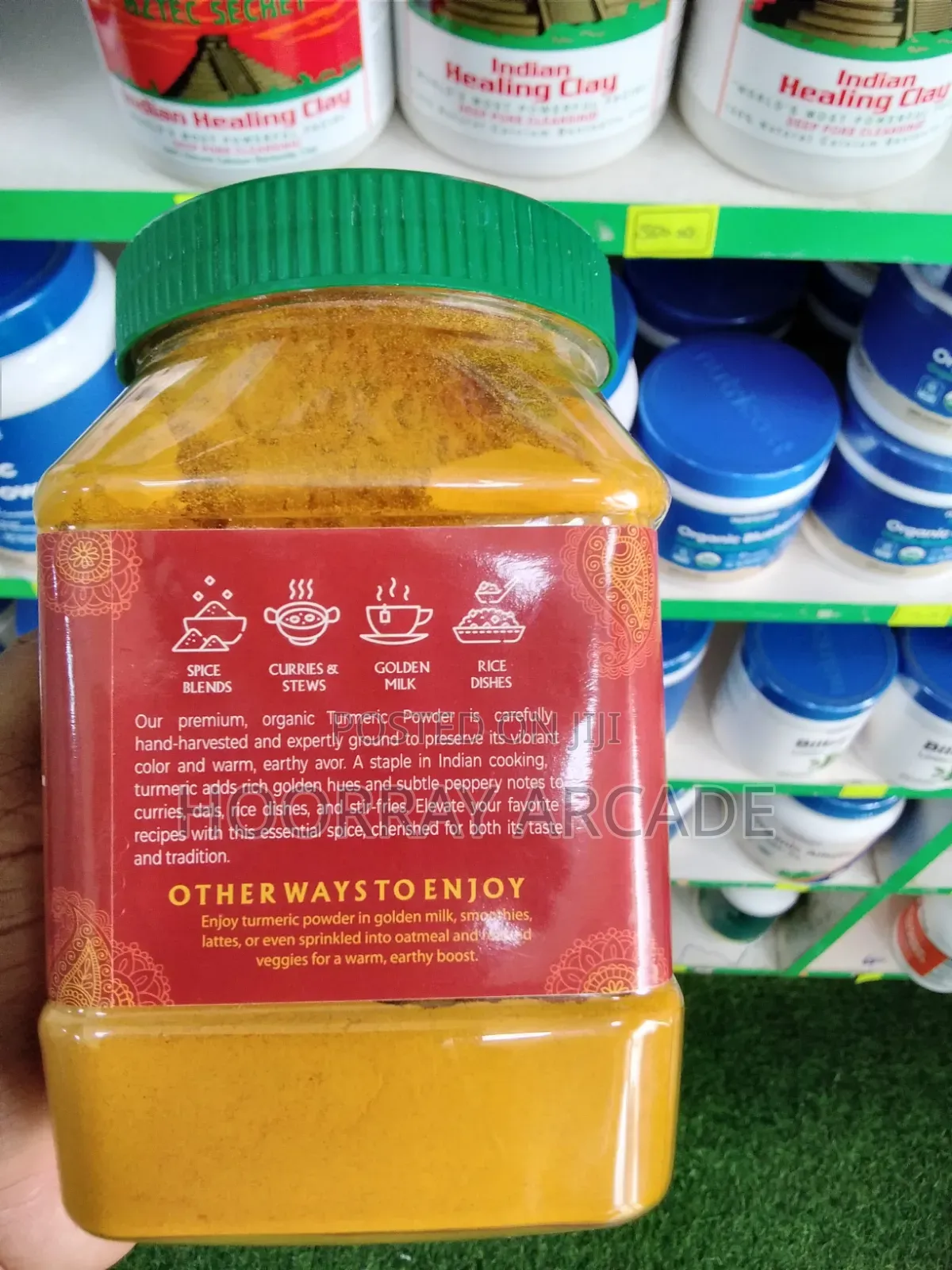 Organic Turmeric Powder 454g