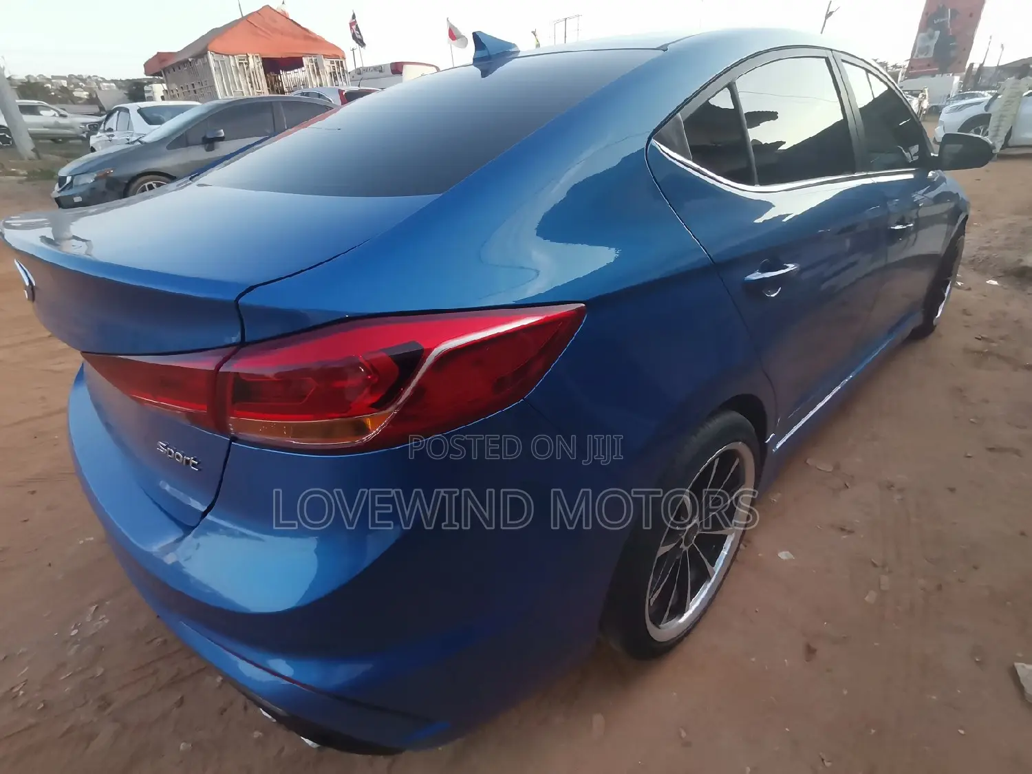 Hyundai Elantra Sport 2018 Blue