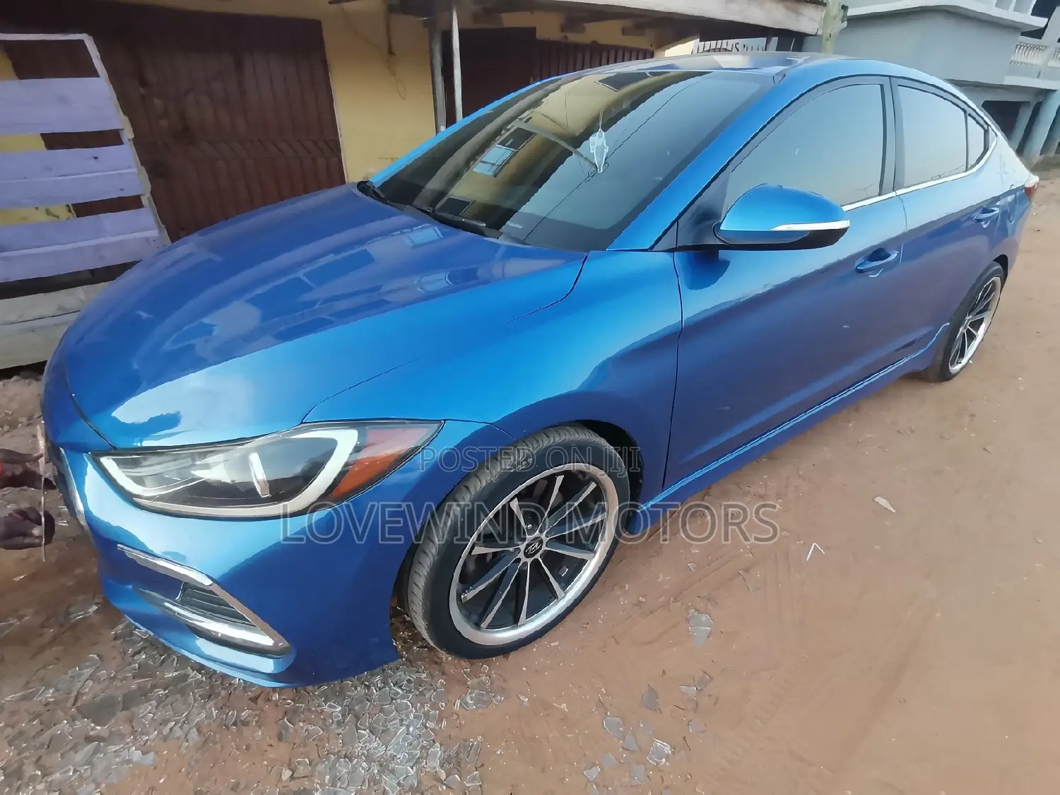 Hyundai Elantra Sport 2018 Blue