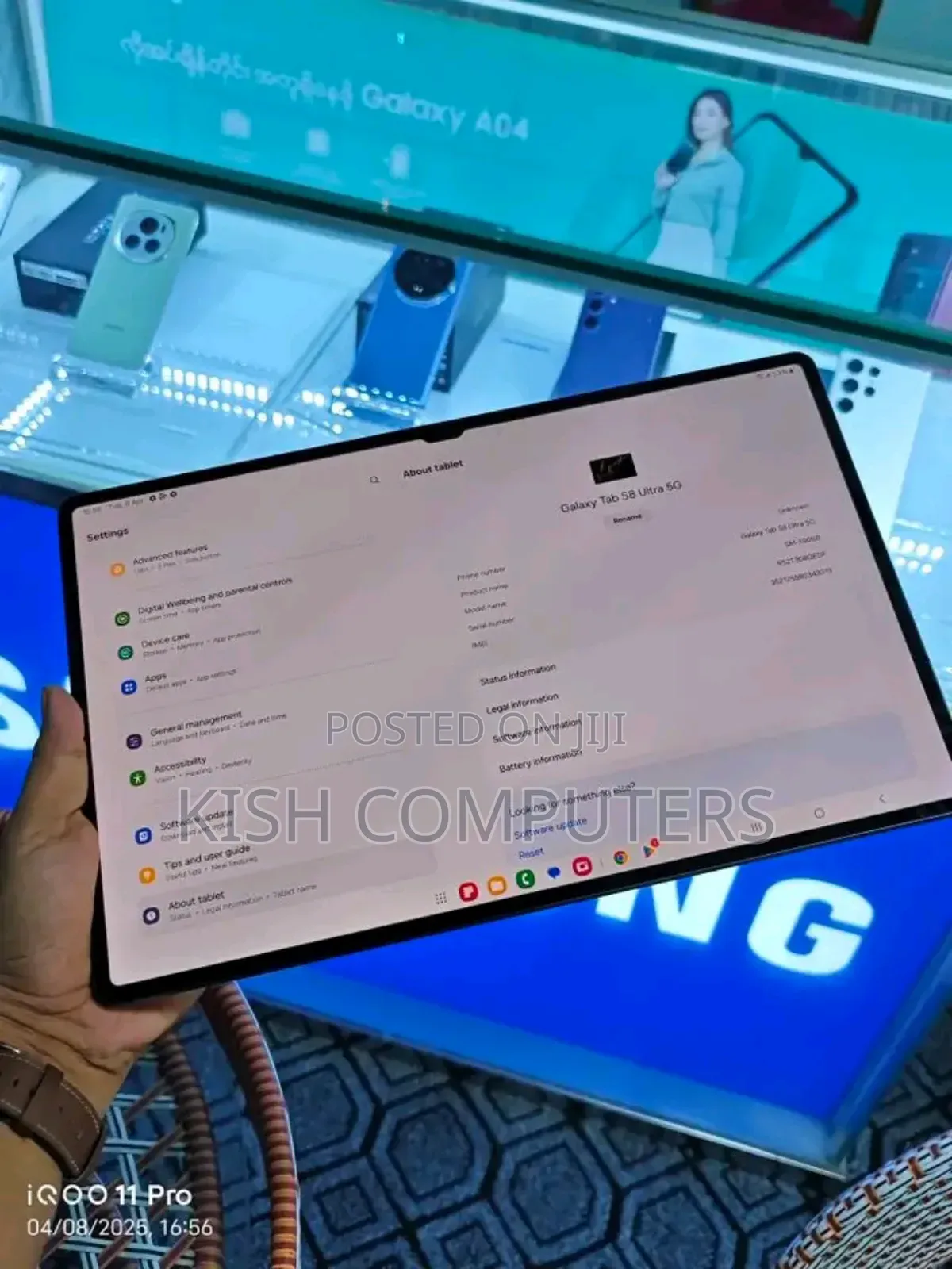 Samsung Galaxy Tab S8 Ultra 512 GB Black