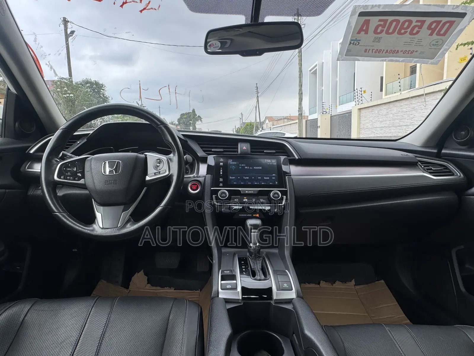 Honda Civic EX-L Sedan 2018 White