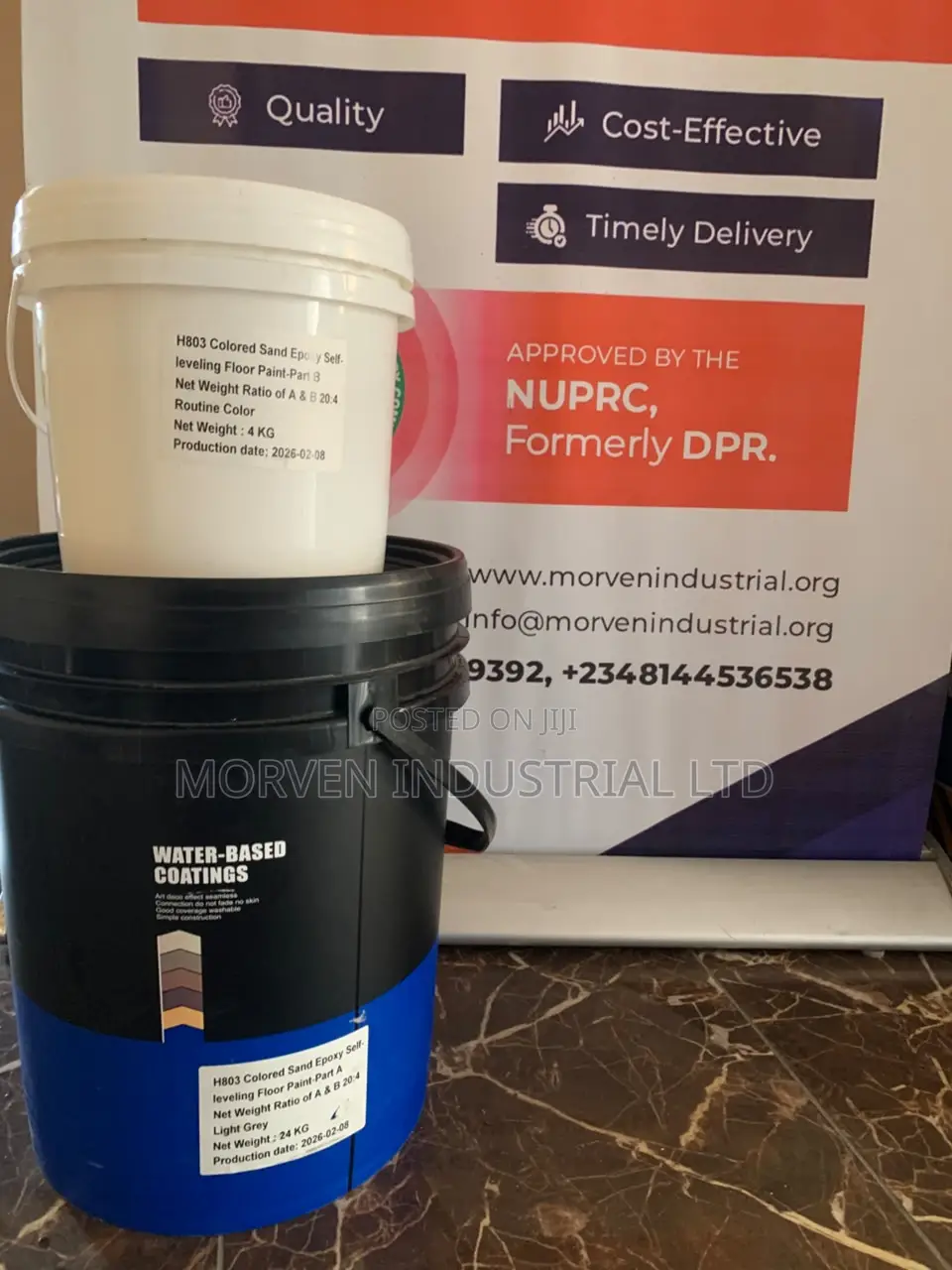 Coloured Sand Epoxy Floor Paint