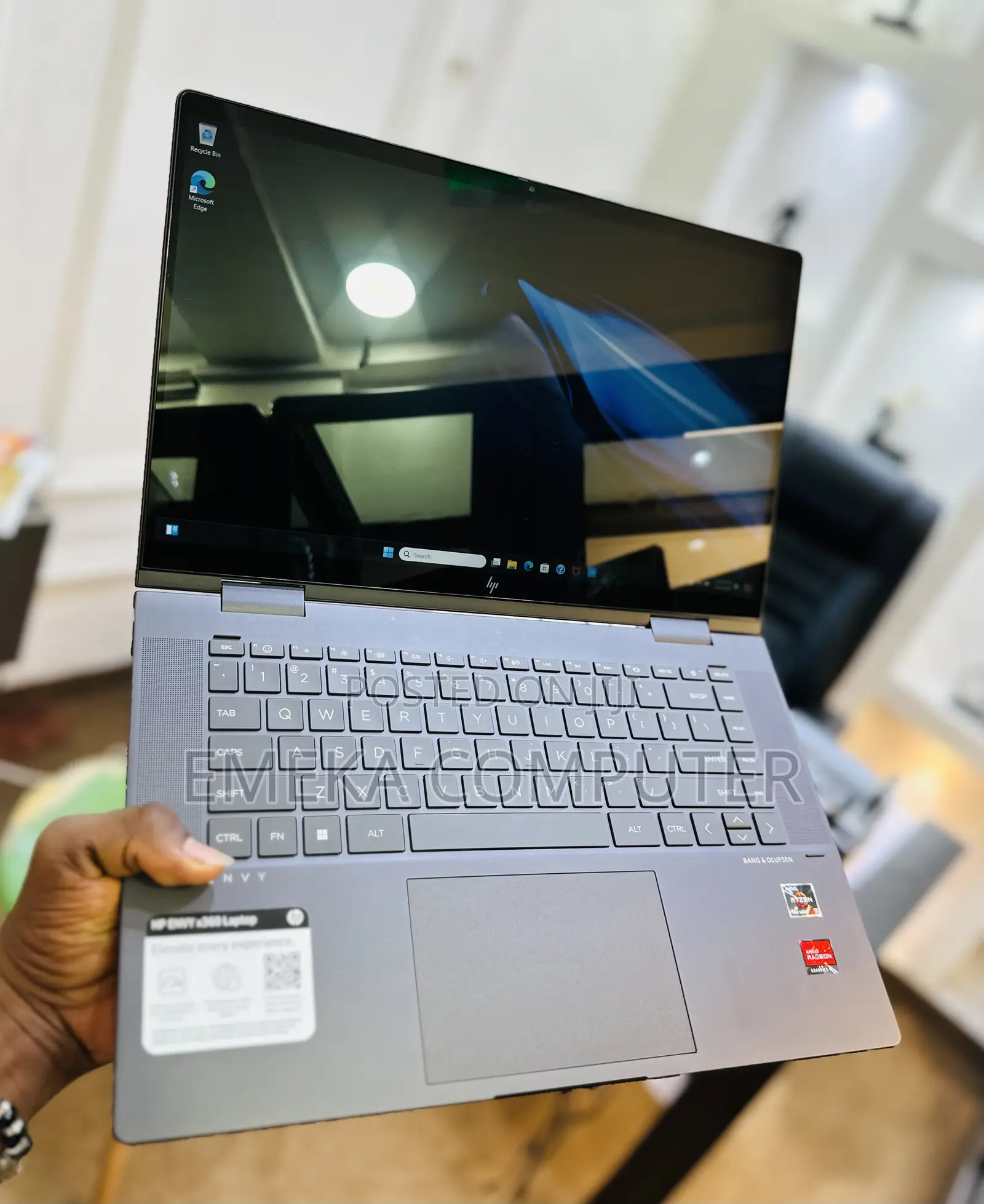 Laptop HP Envy 15 16GB AMD Ryzen 5 SSD 512GB