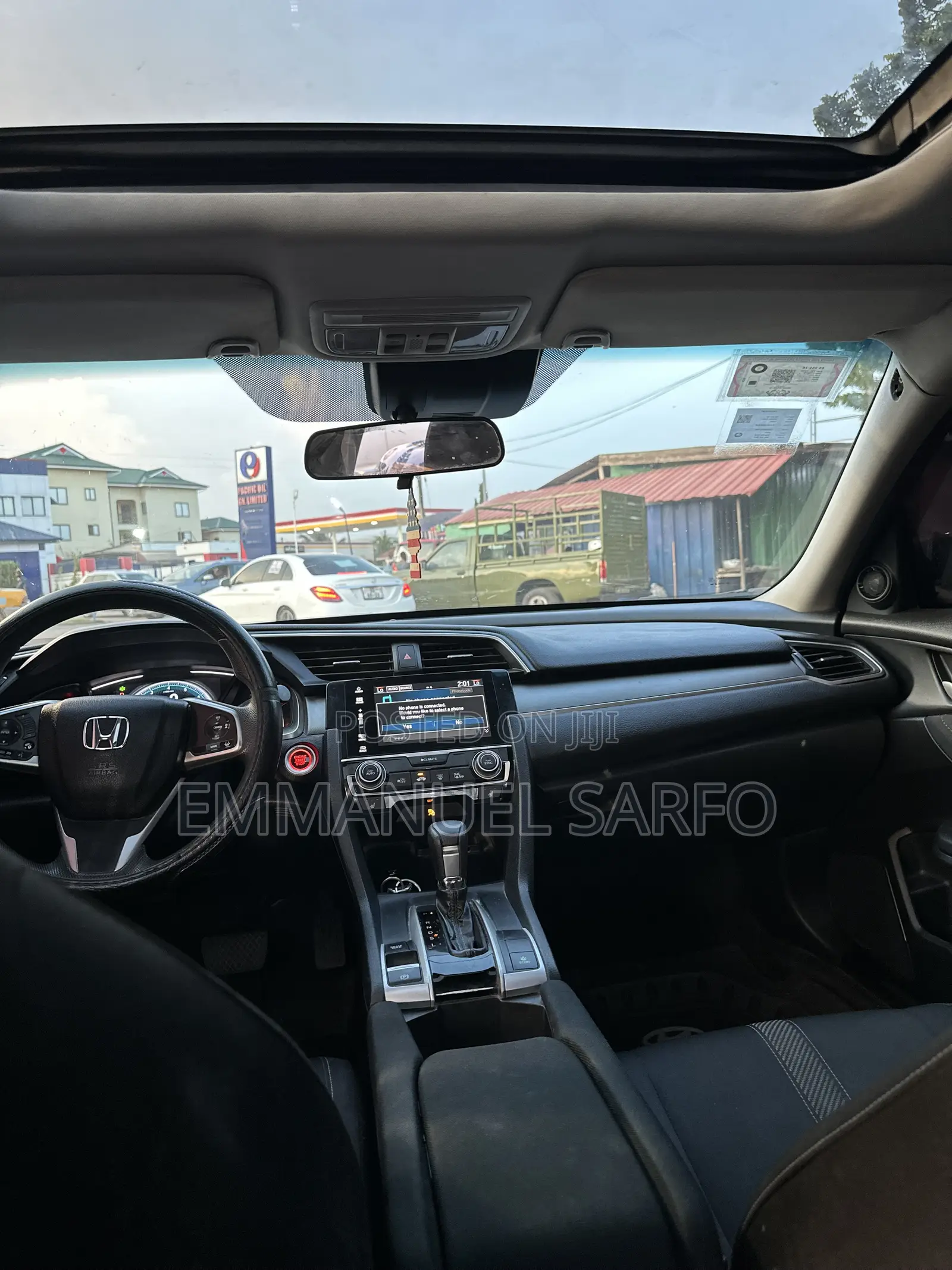 Honda Civic LX 4dr Sedan (2.0L 4cyl) 2017 Gray