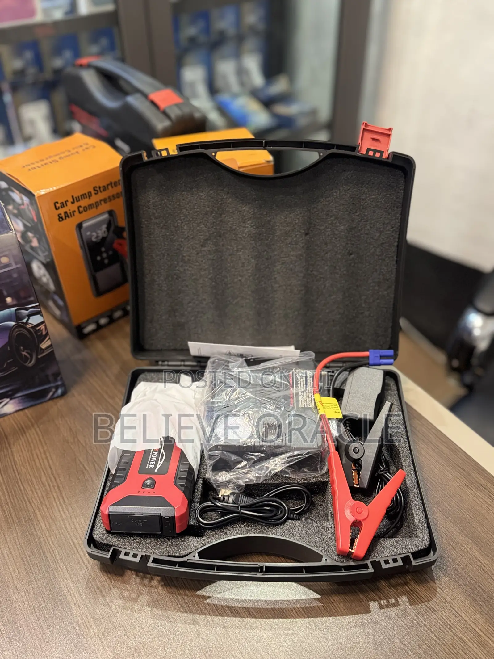 High Quality Car Jump Starter Air Compressor