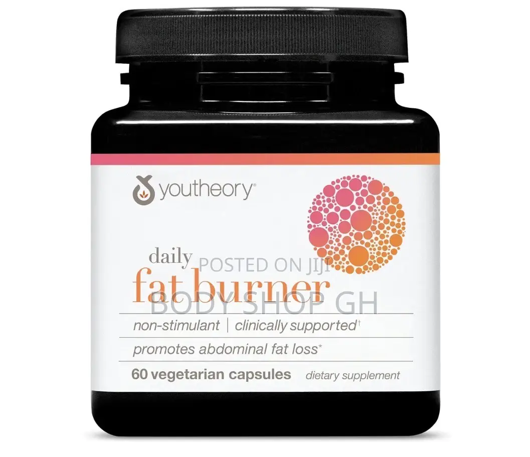 Youtheory Daily Fat Burner, Slimming Supplements -Non-Stimulant