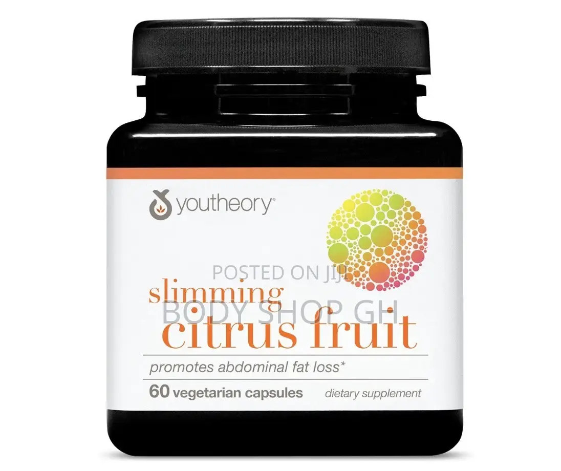 Youtheory Slimming Citrus Fruit, 60 Vegetarian Capsules, 30-Day Supply