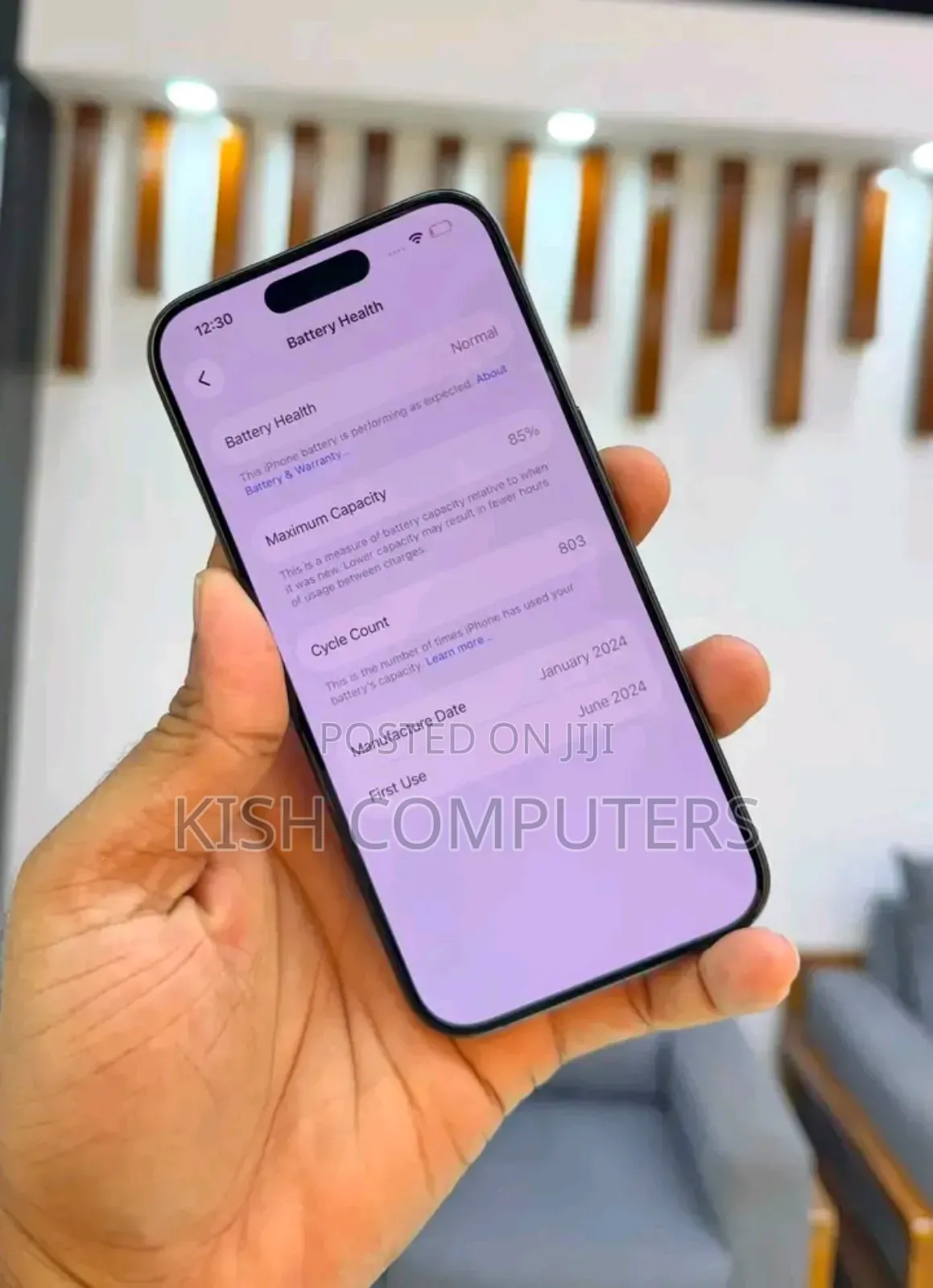 New Apple iPhone 15 Pro 128 GB Black