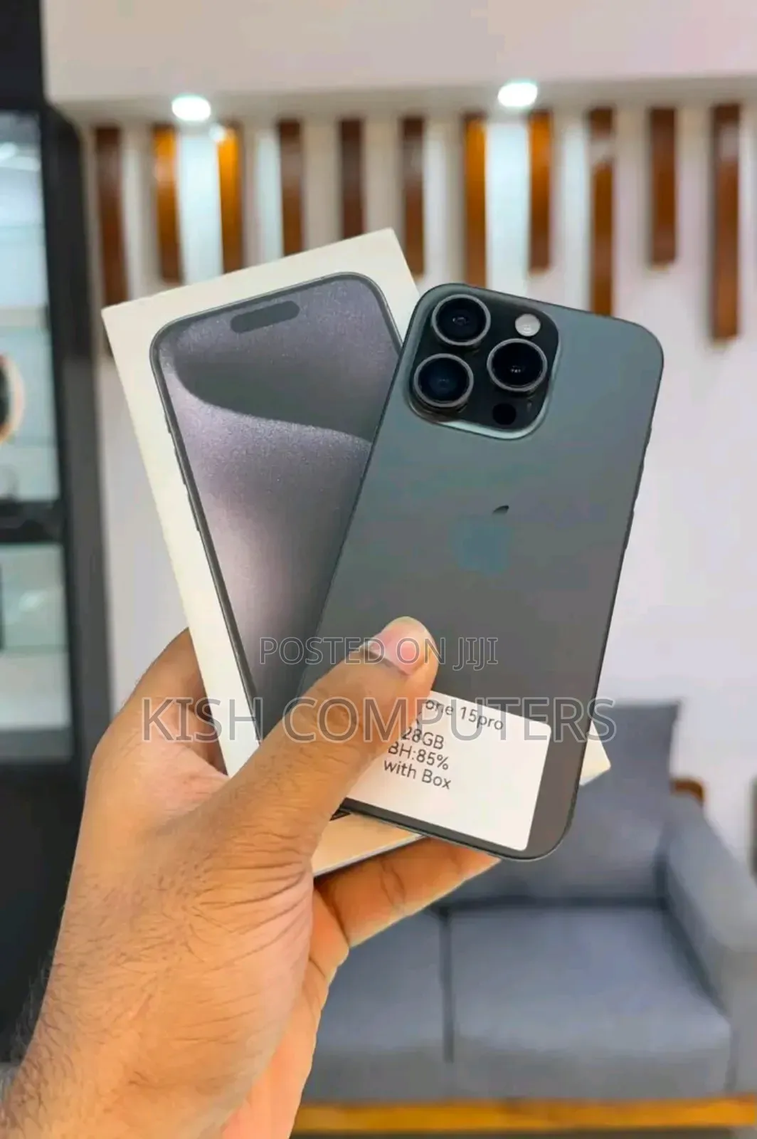 New Apple iPhone 15 Pro 128 GB Black