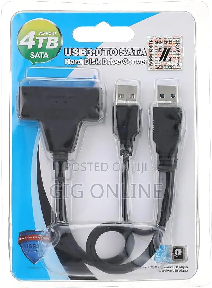 USB 3.0 to SATA Cable – HDD SSD Adapter