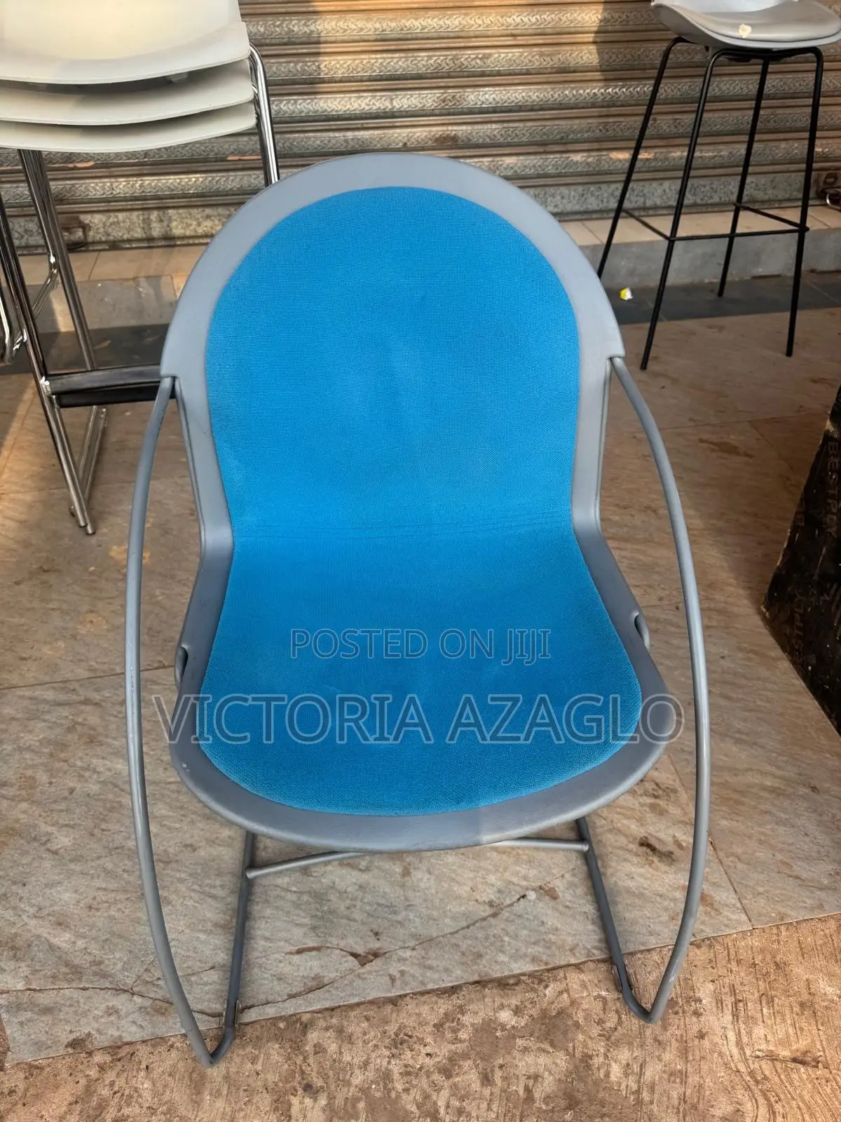 Blue Heavy Duty Chair