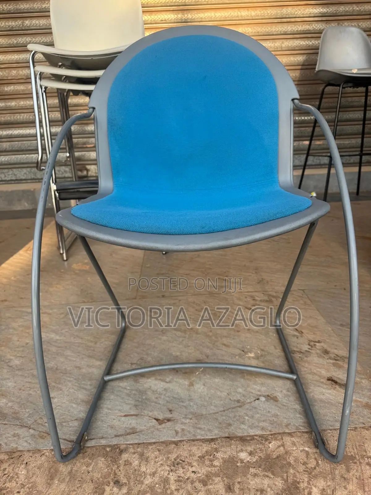 Blue Heavy Duty Chair