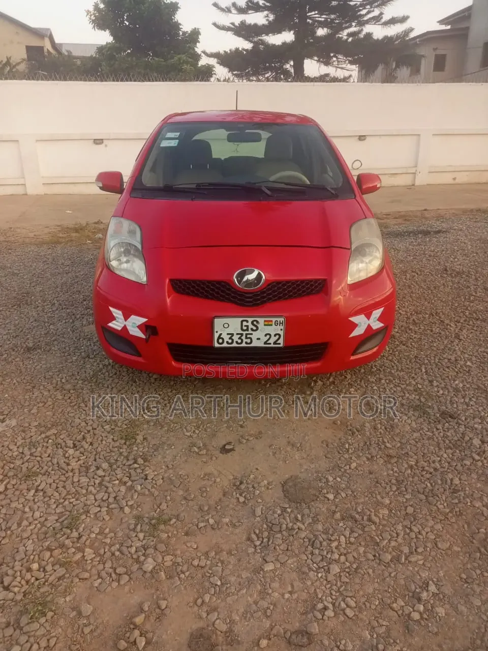 Toyota Vitz 2010 Red