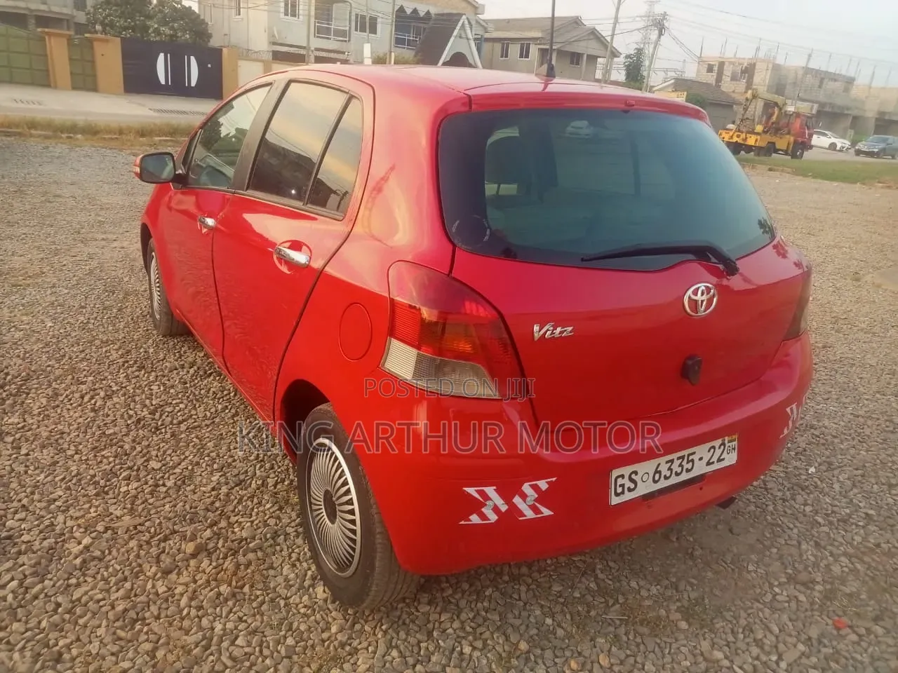 Toyota Vitz 2010 Red