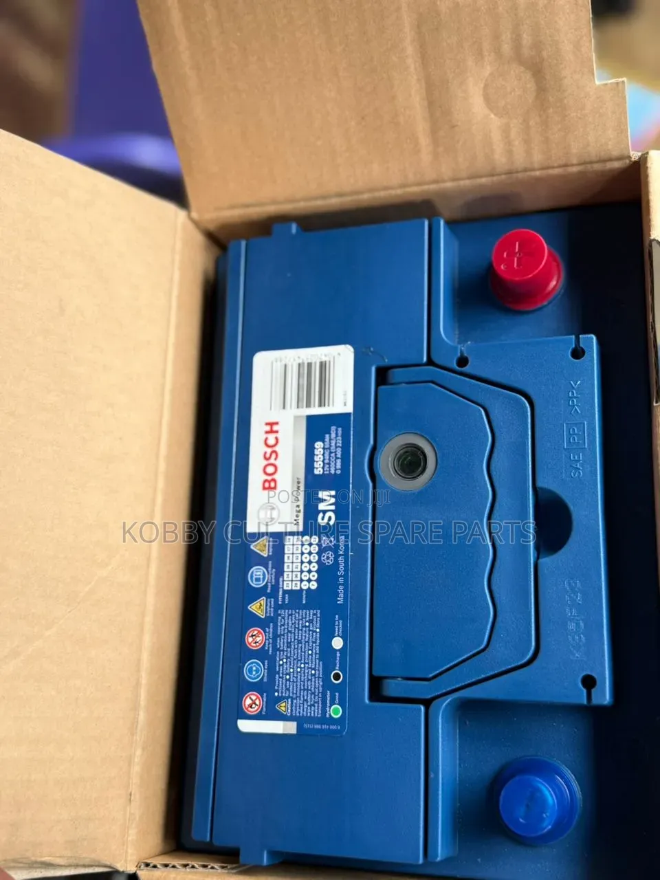 Original Bosch Battery 13 Plate 55 Amhs Available for All Cars