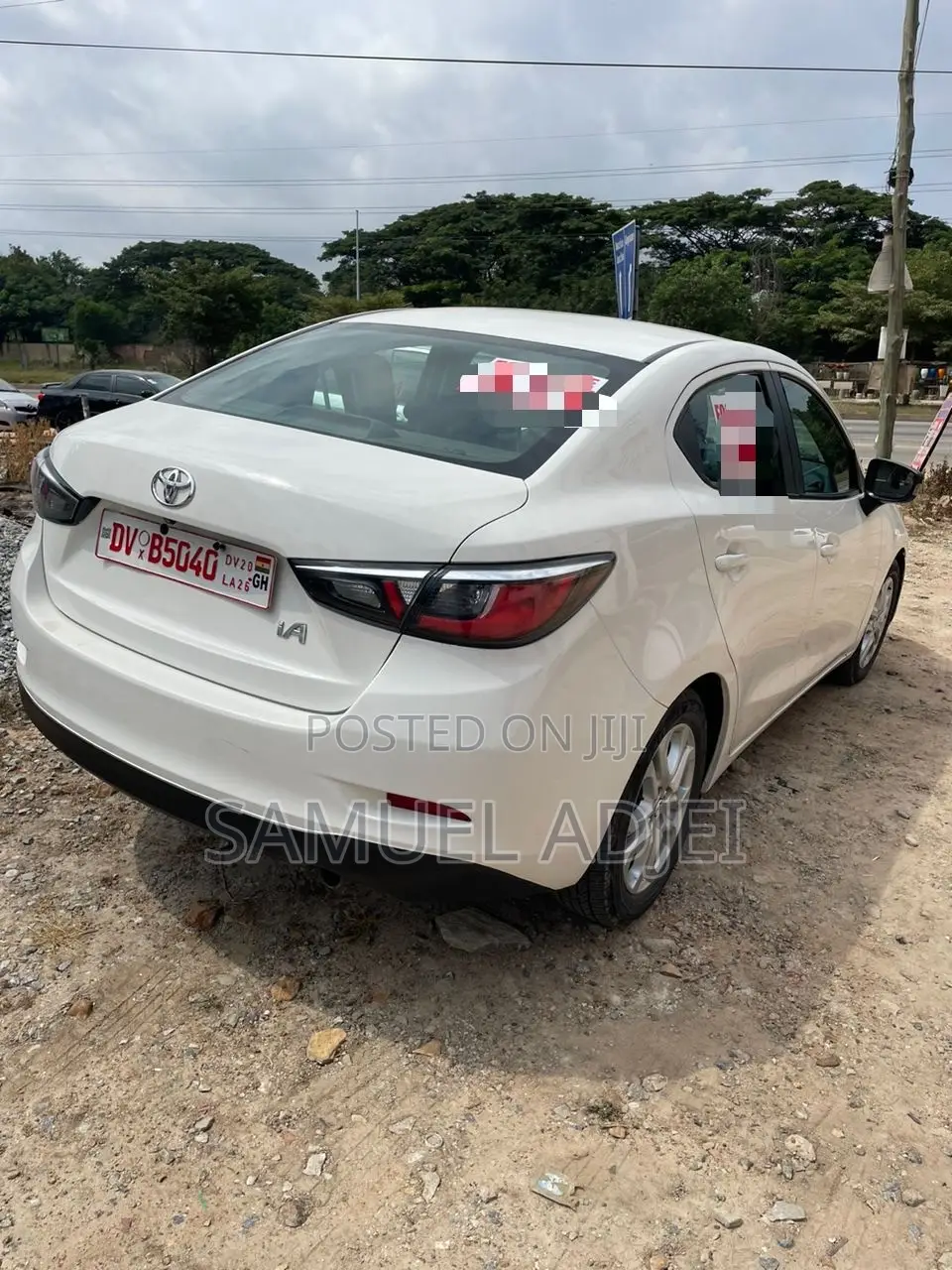 Toyota Yaris iA 1.5 FWD 2018 White