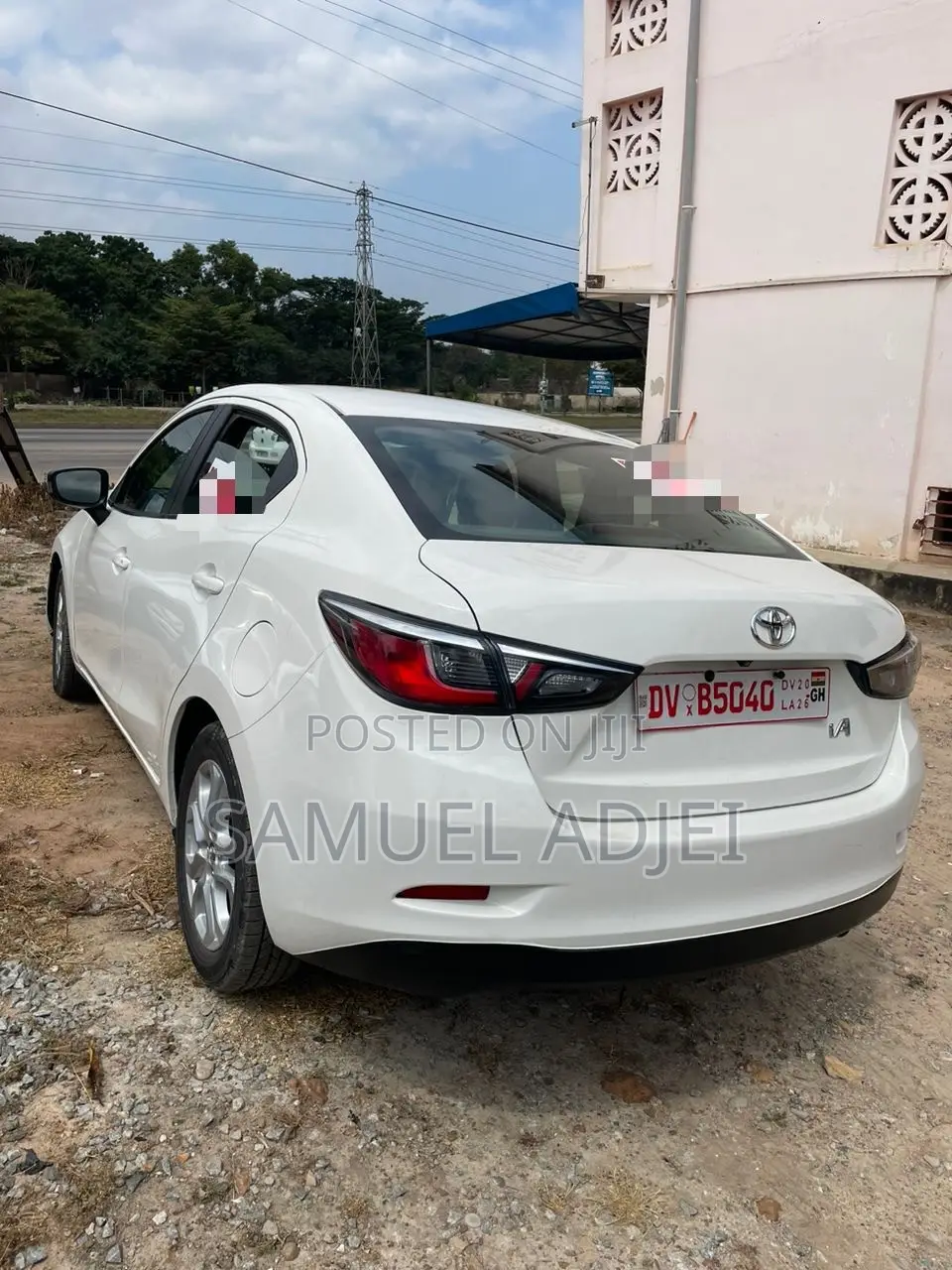 Toyota Yaris iA 1.5 FWD 2018 White