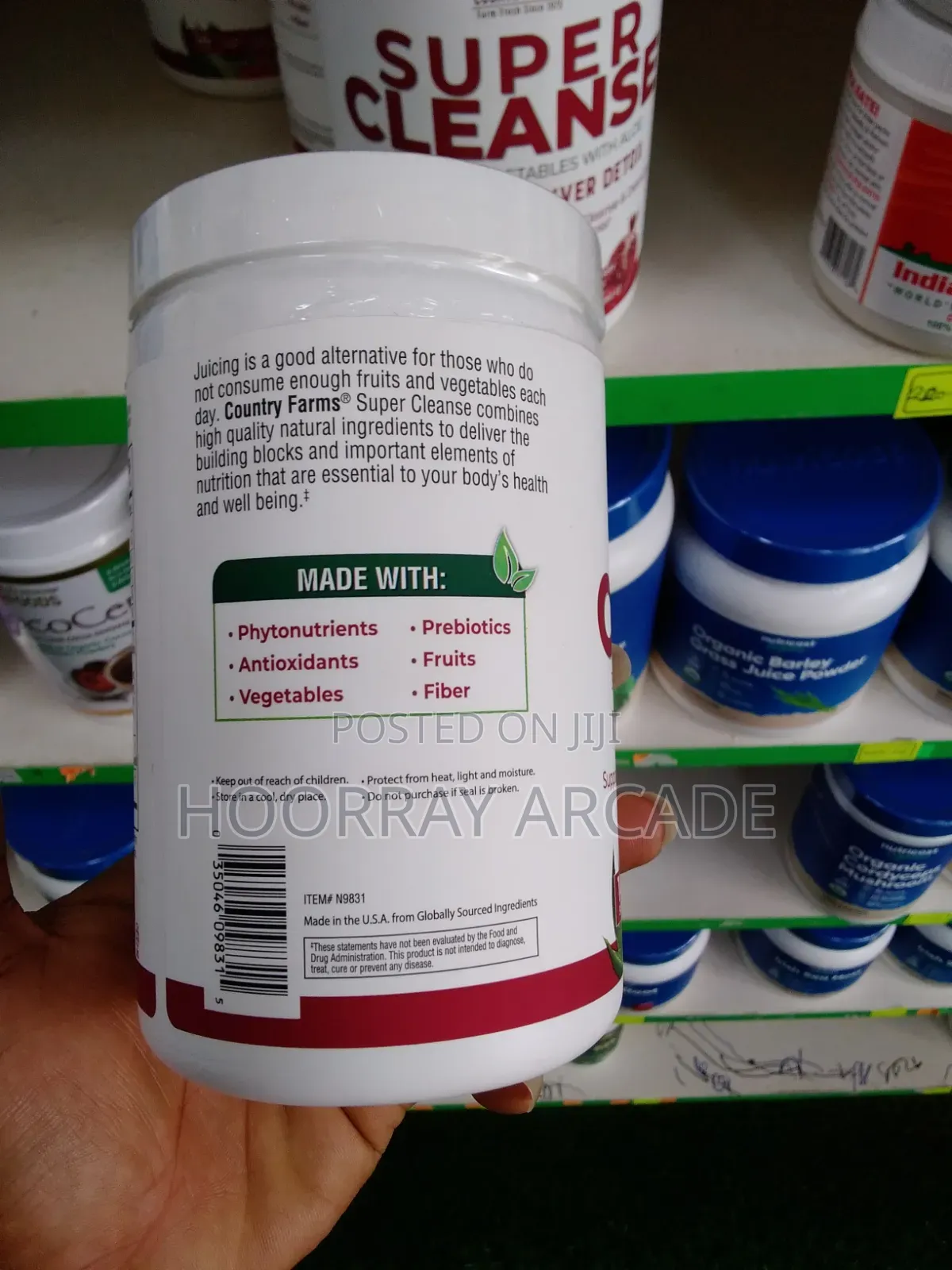 Country Farms Super Cleanse Detox Berry - 280g