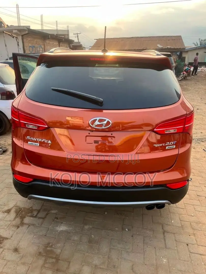 Hyundai Santa Fe Limited AWD 2016 Orange