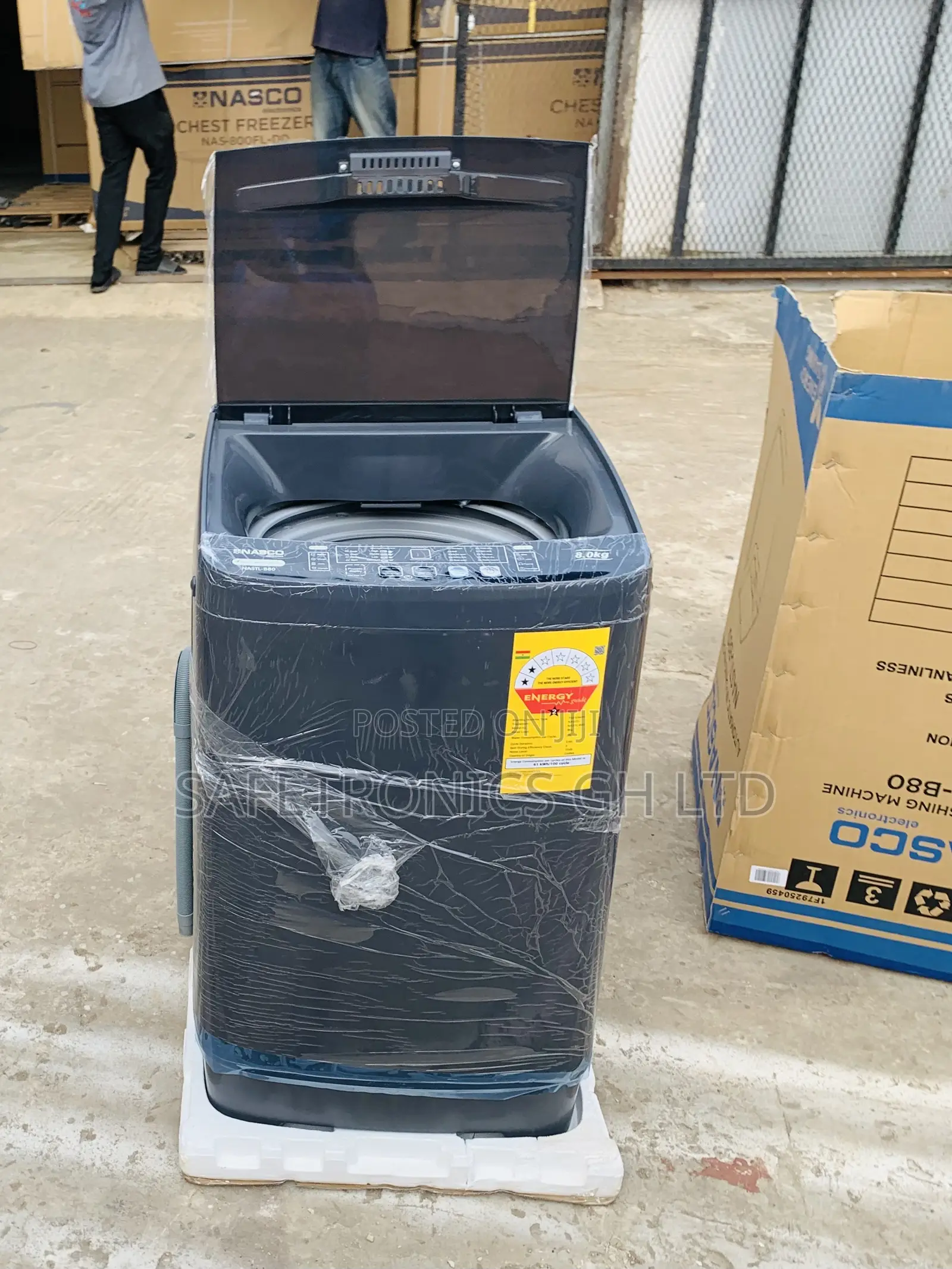 Exclusive Nasco 8KG Top Load Fully Auto Washing Machine (NASTL-B80)