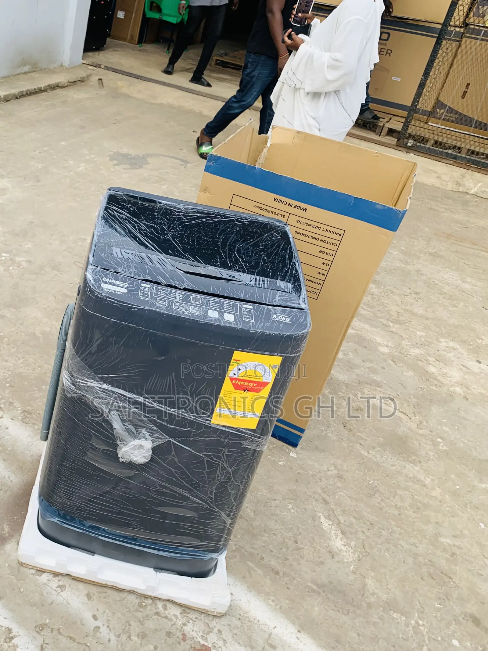 Exclusive Nasco 8KG Top Load Fully Auto Washing Machine (NASTL-B80)