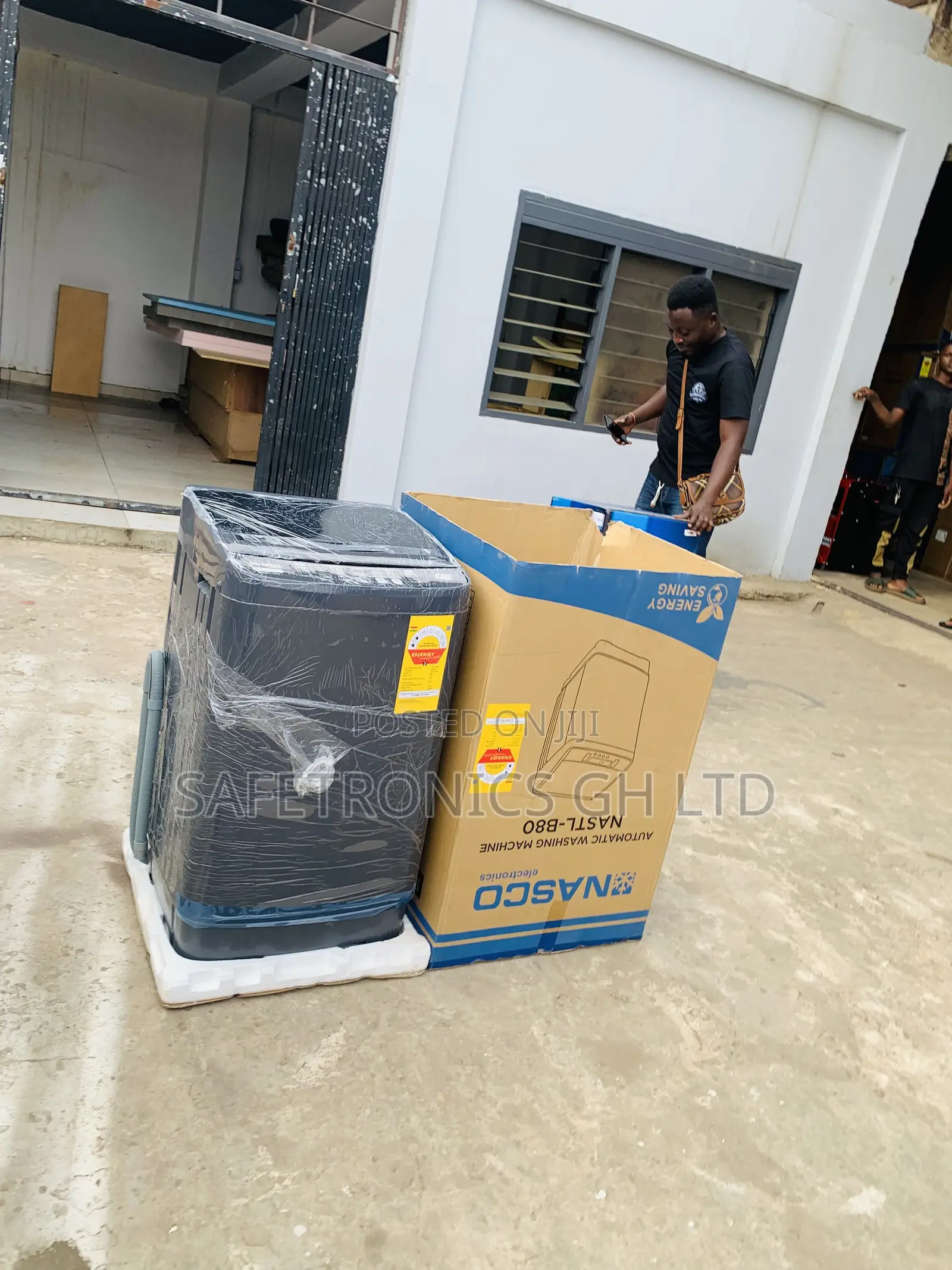 Order Nasco 8KG Top Load Fully Automatic Washing Machine (NASTL-B80)