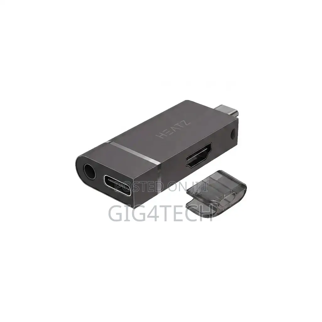 Heatz Zt90 USB-C to Hdmi/Aux/Pd100w Adapter