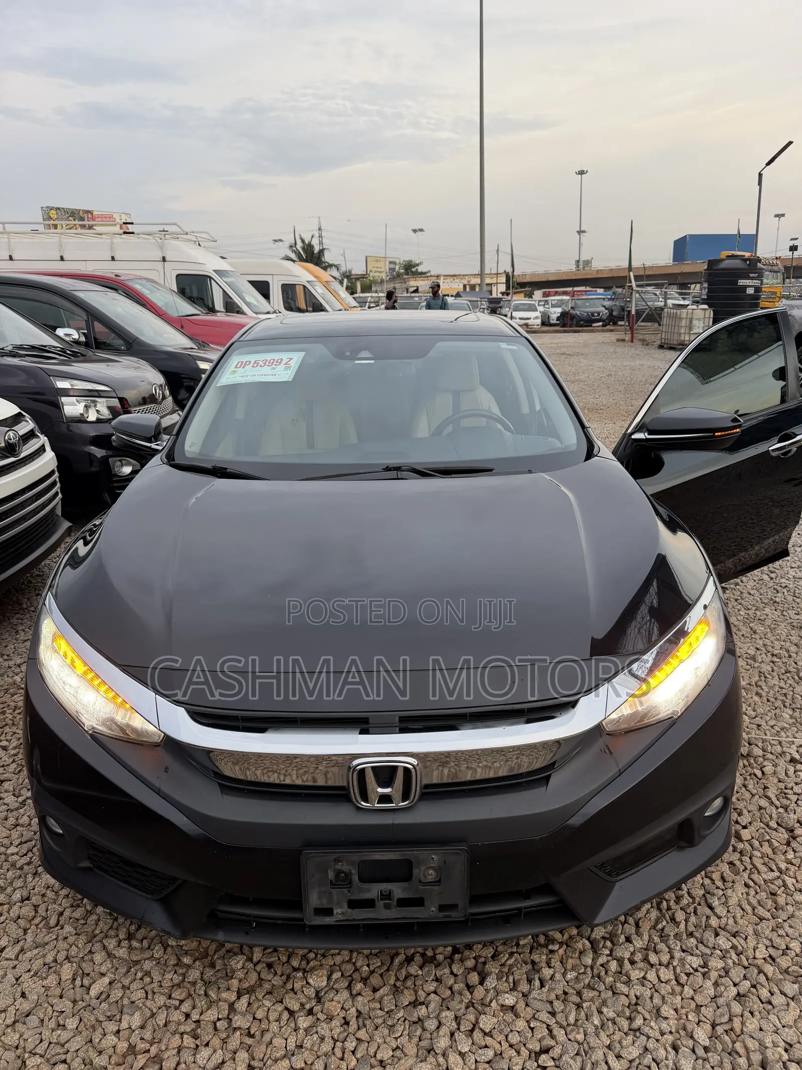 Honda Civic Touring 4dr Sedan (1.5L 4cyl) 2017 Black
