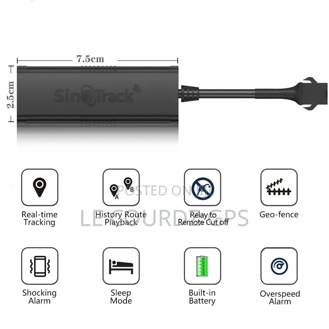 Car Tracker With Relay- Engine Control Ability