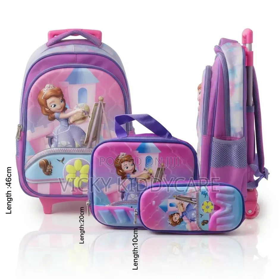 3 PCS Trolley Bags for Your Kids