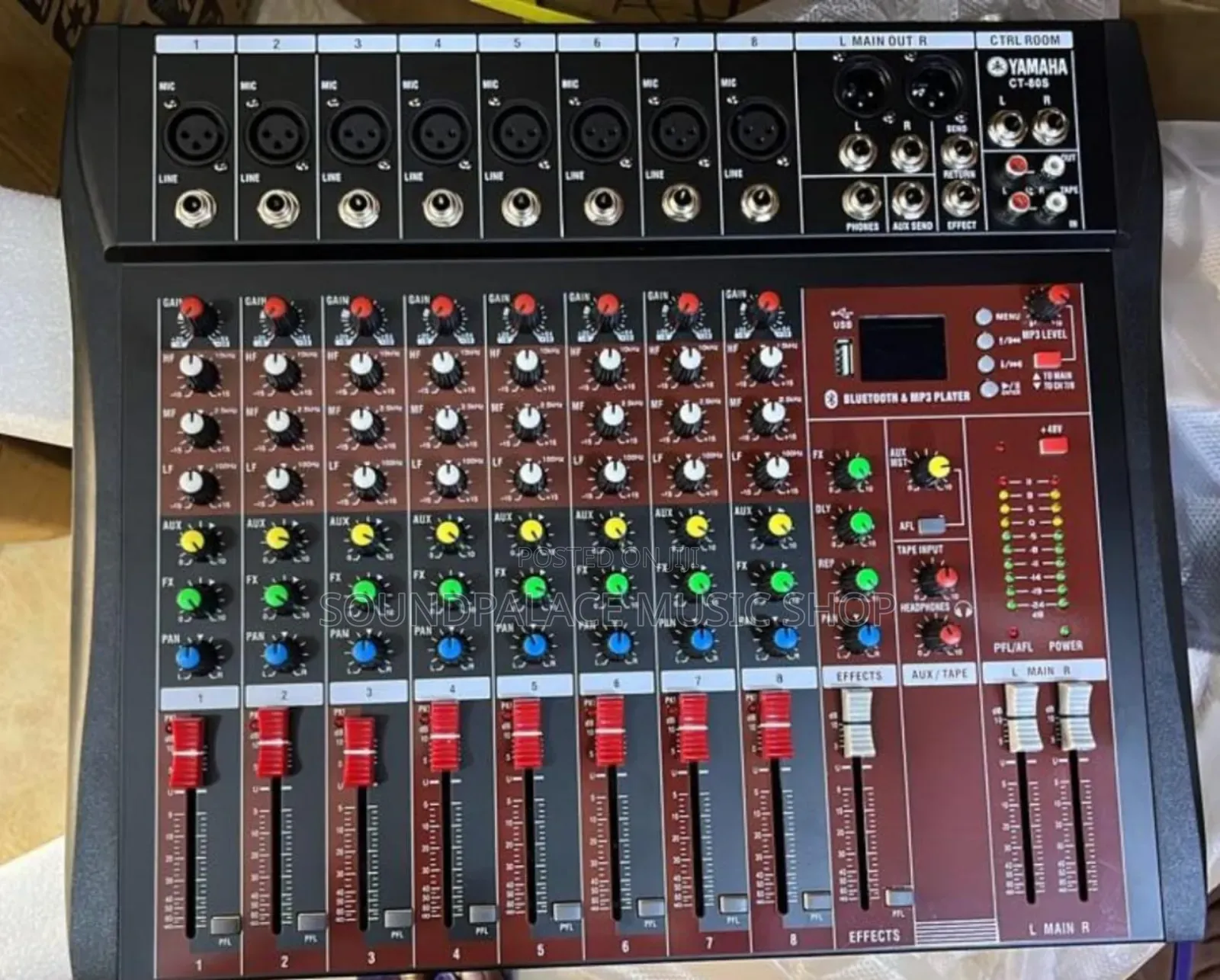 Yamaha CT-80S 8-Channel Mixer