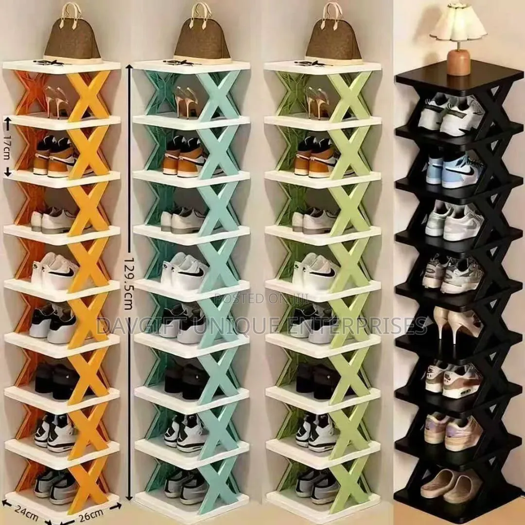 7tier Quality Heavy Plastic Shoe Rack