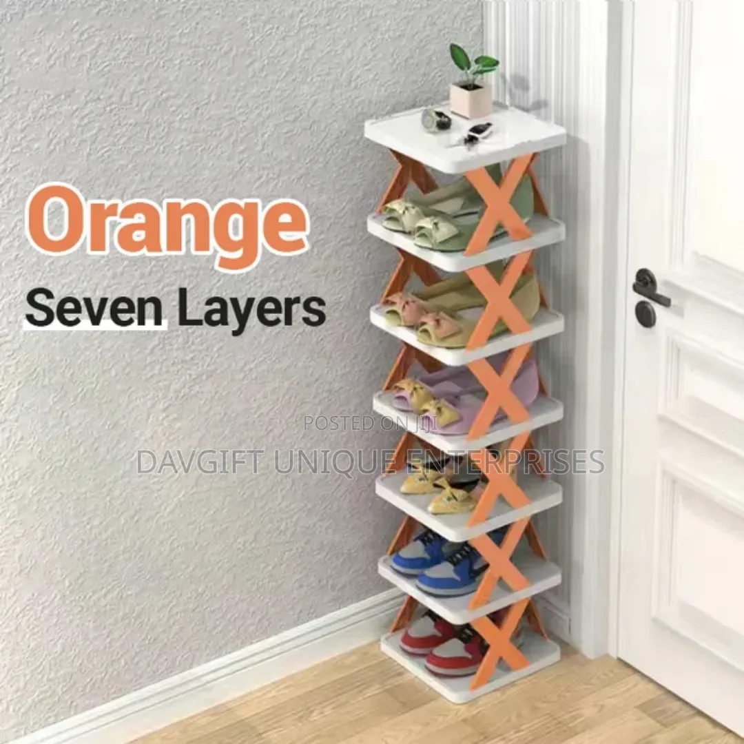 7tier Quality Heavy Plastic Shoe Rack