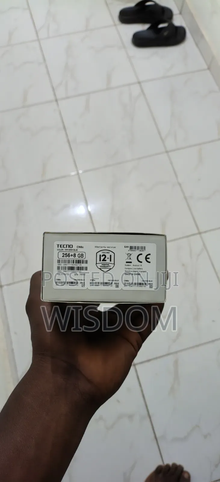 Tecno Camon Slim 256 GB Blue