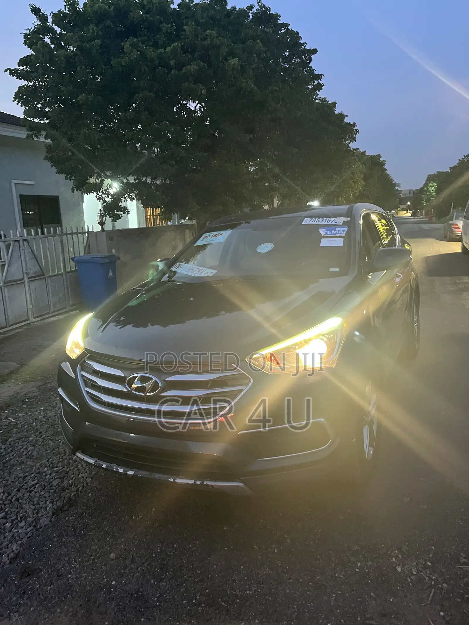 Hyundai Santa Fe SE AWD 2018 Gray