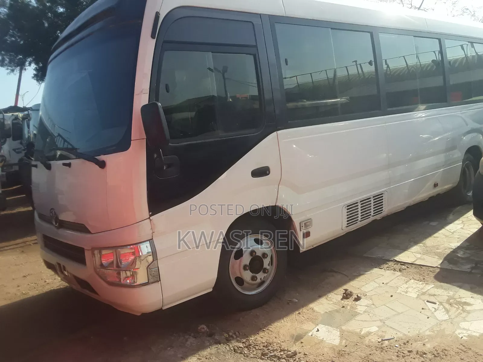 Toyota Coaster 2018 Grey