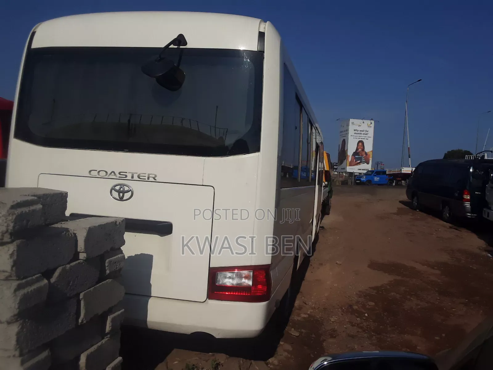 Toyota Coaster 2018 Grey