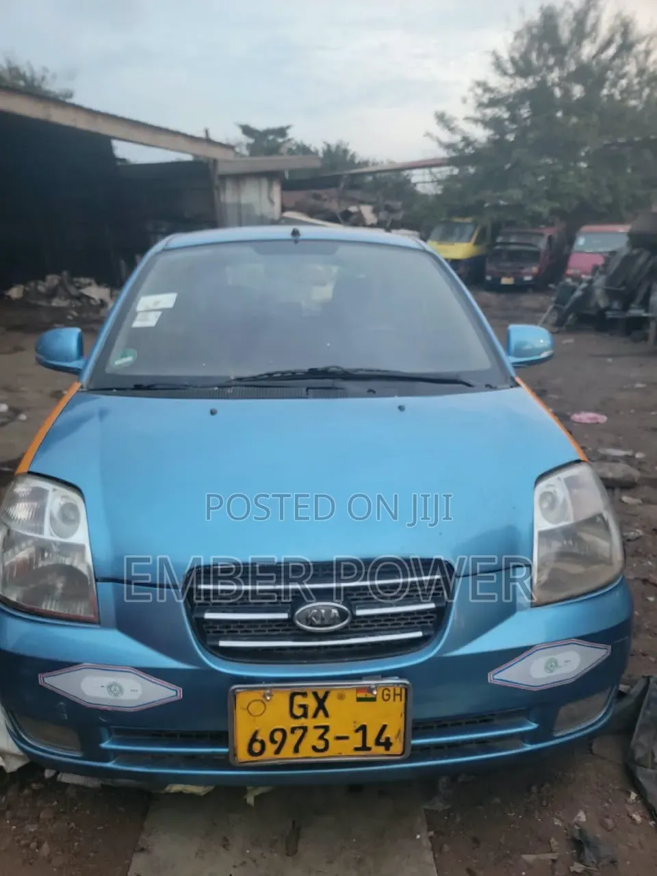 Kia Morning 2009 Blue
