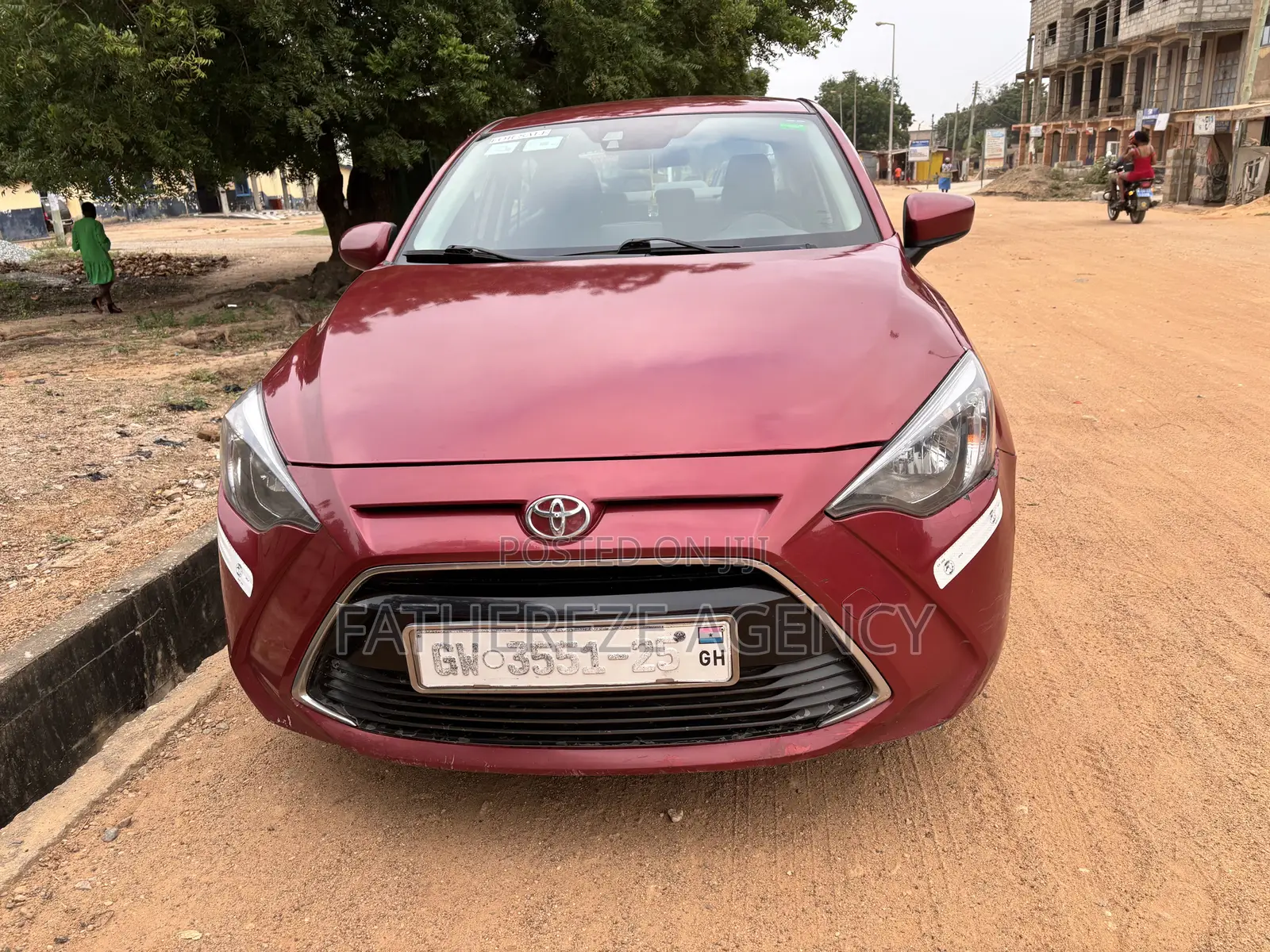 Toyota Yaris iA 1.5 FWD 2017 Red