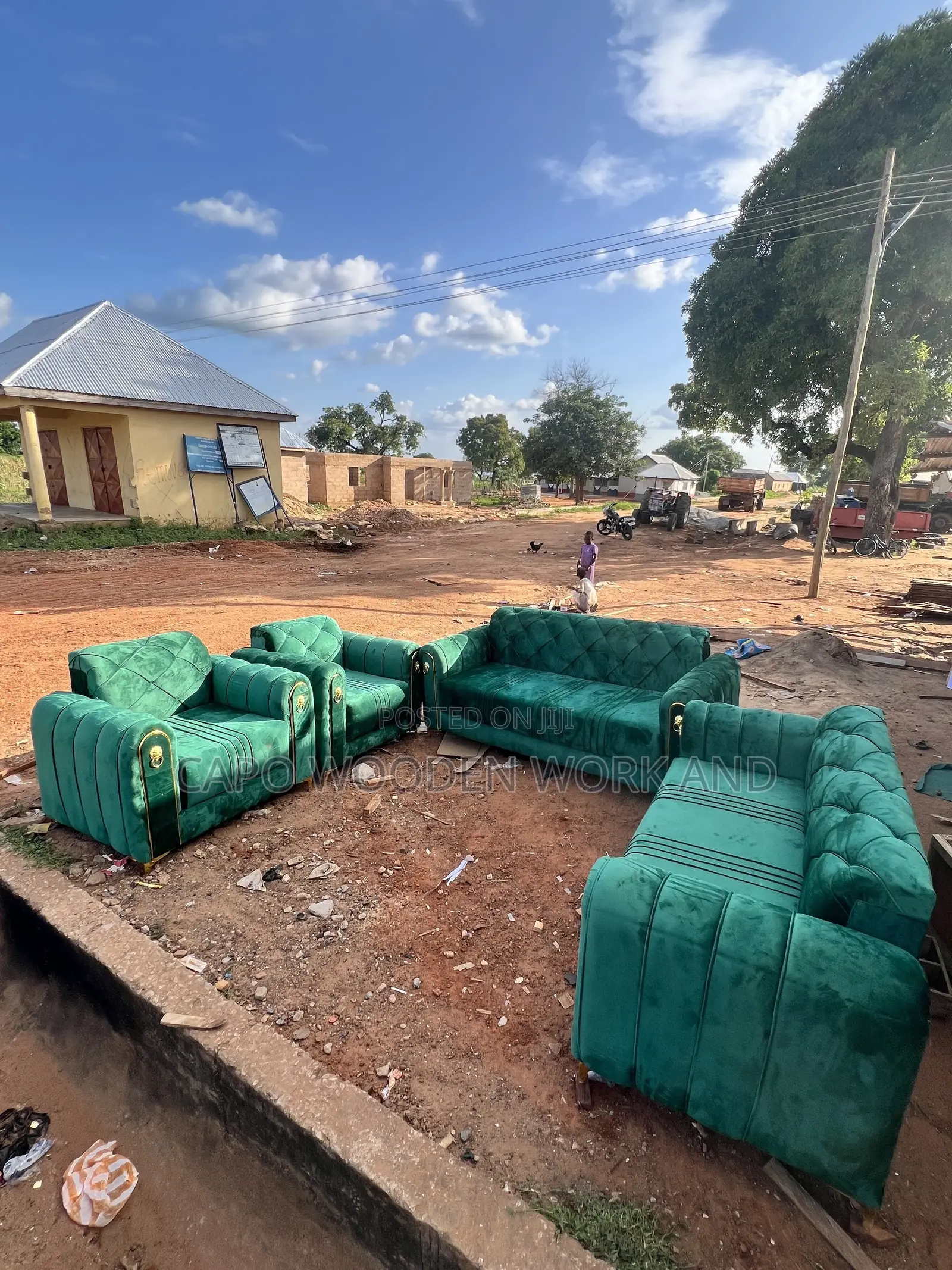 Set Sofa Chairs
